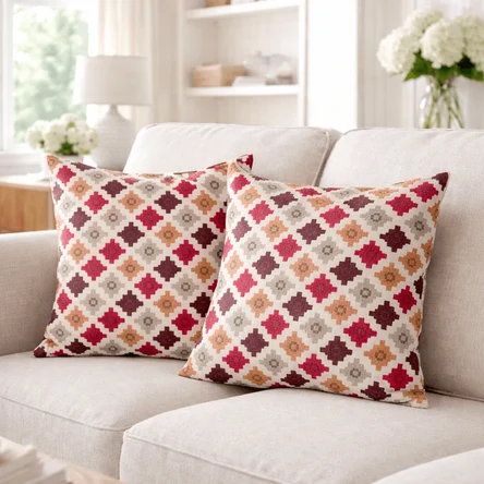 Наволочки декоративные на молнии 40х40 см