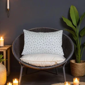 Наволочка декоративная детская 40х60 см фланель звездочки