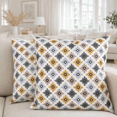 Наволочки декоративные на молнии 40х40 см